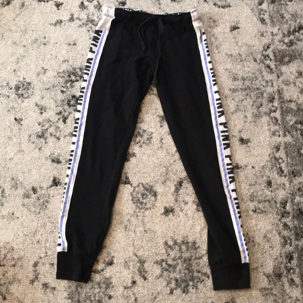 Pink Fitted sweatpants/joggers